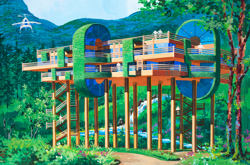 Illustration for article titled How An Architect Who Has Never Left North Korea Imagines The Future